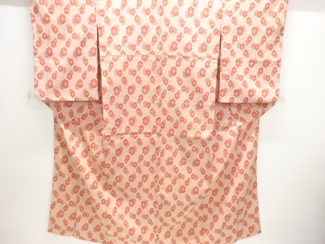 JAPANESE KIMONO / ANTIQUE KIMONO / TAISHO ROMAN STYLE / WOVEN FLOWER